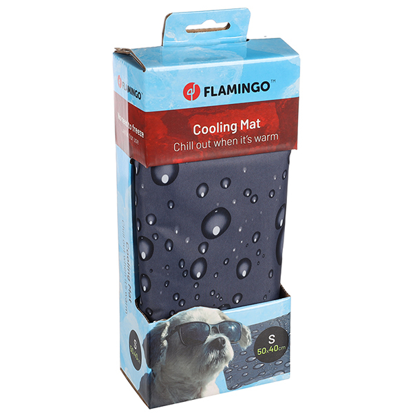Flamingo Cooling Pad Drop ФЛАМІНГО ОХОЛОДЖУВАЛЬНА ПІДСТИЛКА КРАПЛІ для собак і котів