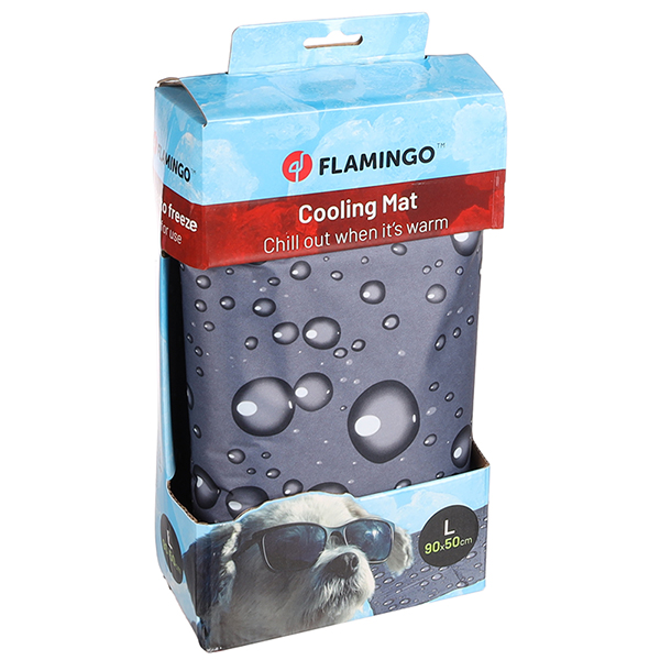 Flamingo Cooling Pad Drop ФЛАМІНГО ОХОЛОДЖУВАЛЬНА ПІДСТИЛКА КРАПЛІ для собак і котів