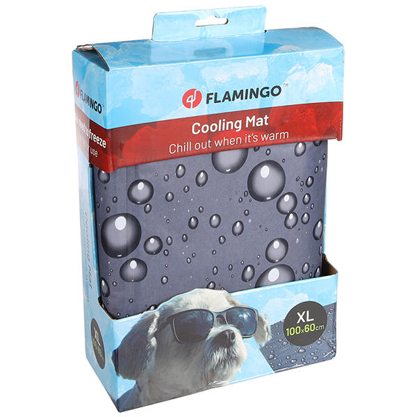 Flamingo Cooling Pad Drop ФЛАМІНГО ОХОЛОДЖУВАЛЬНА ПІДСТИЛКА КРАПЛІ для собак і котів