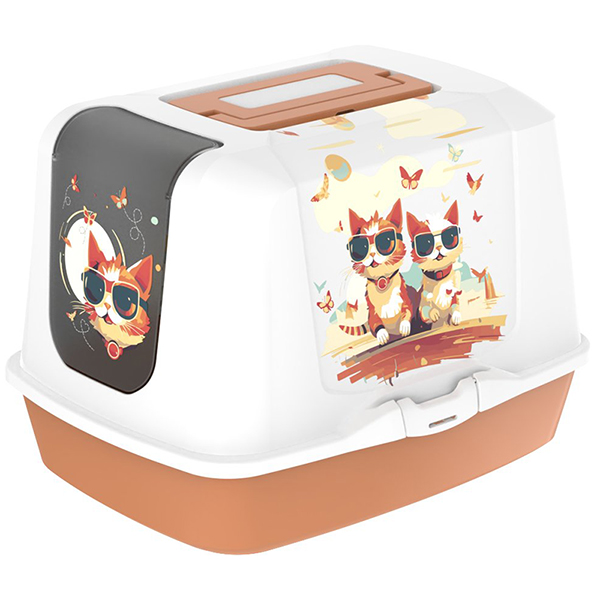 Moderna Trendy Cat Indy&Louise МОДЕРНА ІНДІ та ЛУЇЗА закритий туалет для котів