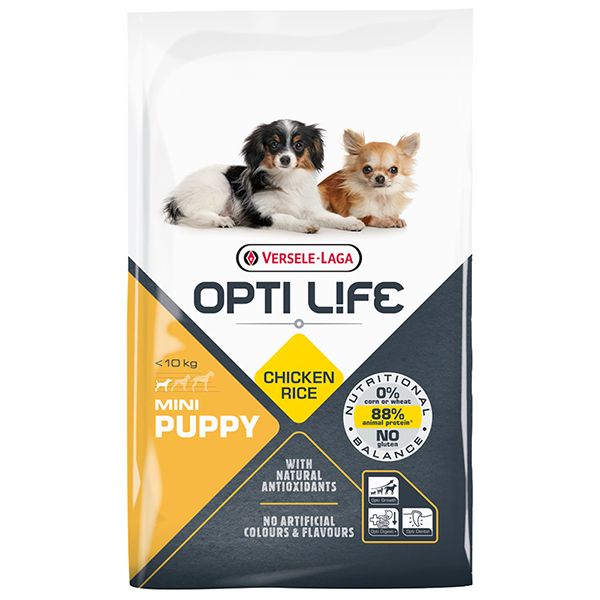 Opti Life Puppy Mini ОПТІ ЛАЙФ ЦУЦЕНЯ МІНІ МАЛИХ сухий суперпреміум корм для цуценят міні та малих порід