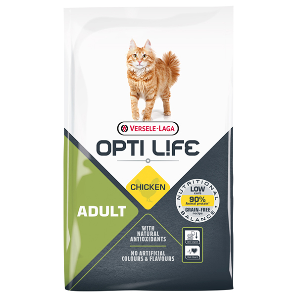 Opti Life Adult ОПТІ ЛАЙФ ДОРОСЛИЙ беззерновий сухий суперпреміум корм для котів
