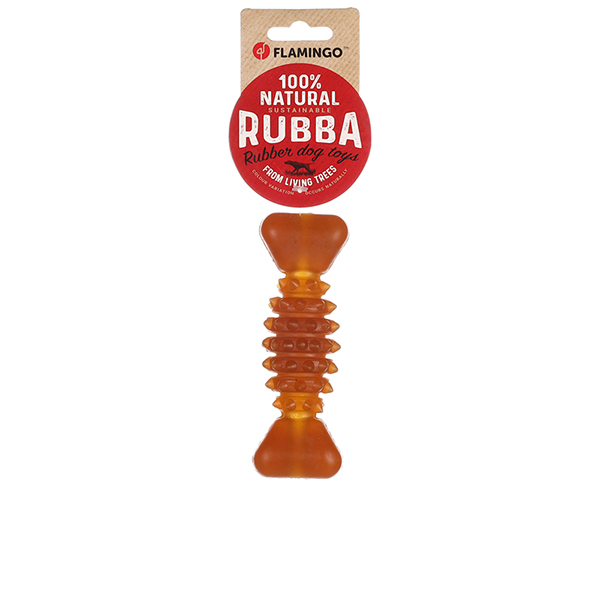 Flamingo Rubba Bone ФЛАМІНГО КІСТКА ГУМОВА З ШИПАМИ іграшка для собак