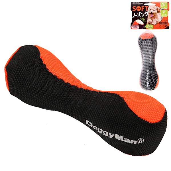 DoggyMan Soft Dumbbell ДОГГІМЕН М’ЯКА ГАНТЕЛЬ З НАПОВНЮВАЧЕМ іграшка для собак