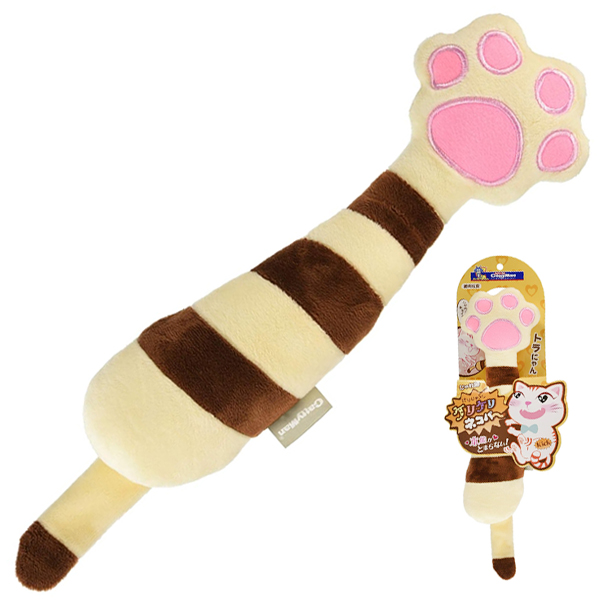CattyMan Kick Toy Brown КЕТТІМЕН КОРИЧНЕВА ЛАПА шурхотлива іграшка для котів