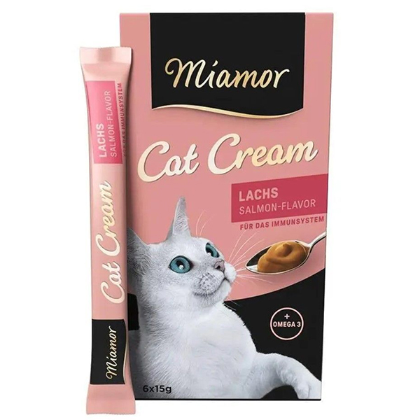 Miamor Cream Lachs МІАМОР ЛОСОСЬ крем рідкі ласощі для котів