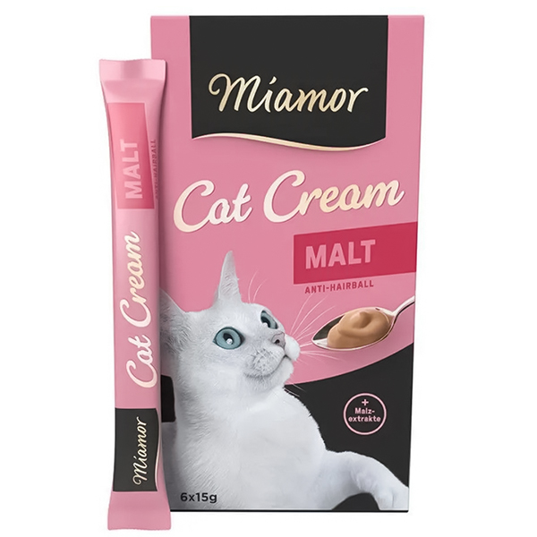 Miamor Cream Malt МІАМОР МАЛЬТ крем рідкі ласощі для котів