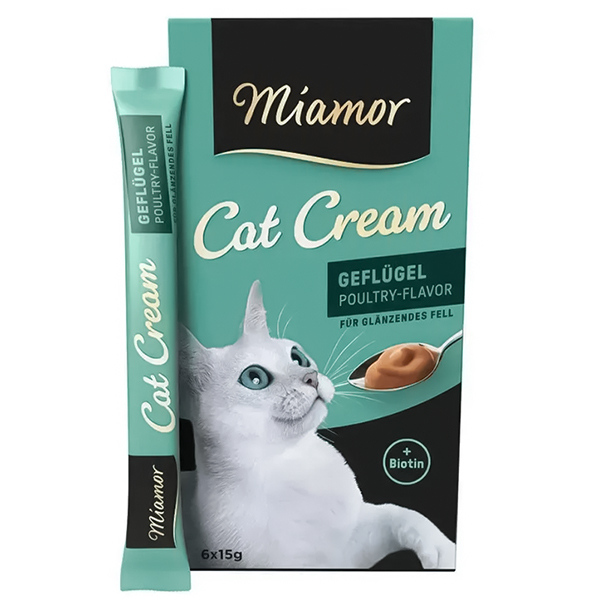 Miamor Cream Gefl&uuml;gel МІАМОР ПТИЦЯ крем рідкі ласощі для котів