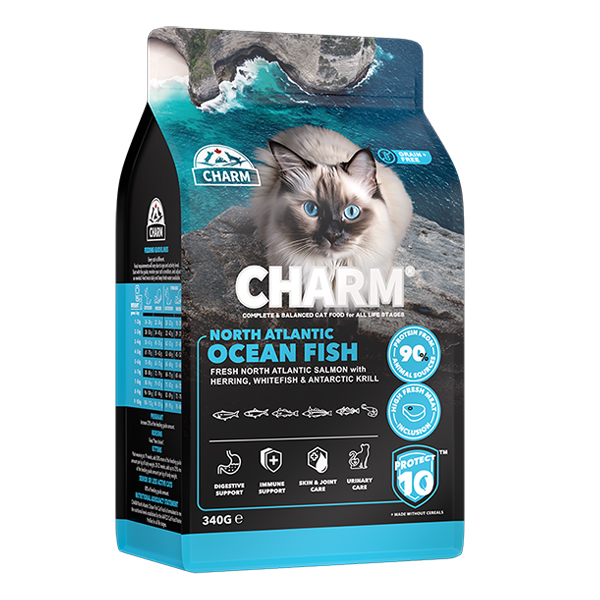 Charm North Atlantic Ocean Fish ЧАРМ ПІВНІЧНОАТЛАНТИЧНА РИБА сухий беззерновий холістик корм для котів