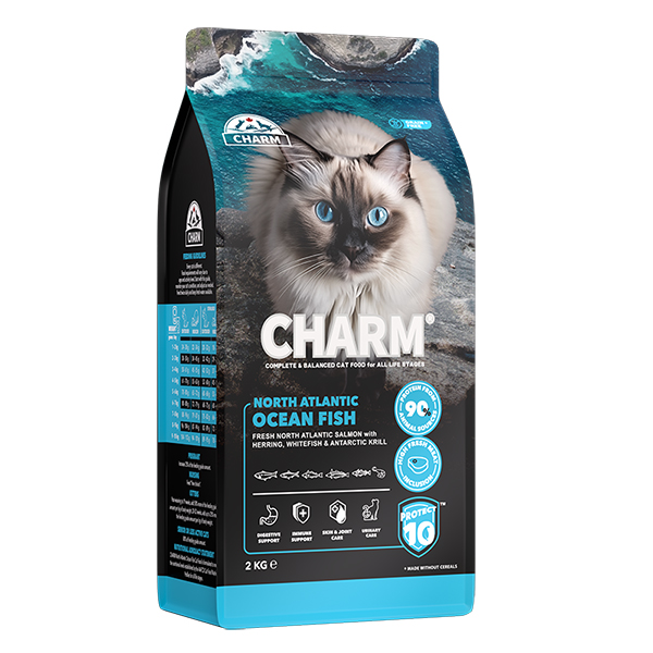 Charm North Atlantic Ocean Fish ЧАРМ ПІВНІЧНОАТЛАНТИЧНА РИБА сухий беззерновий холістик корм для котів