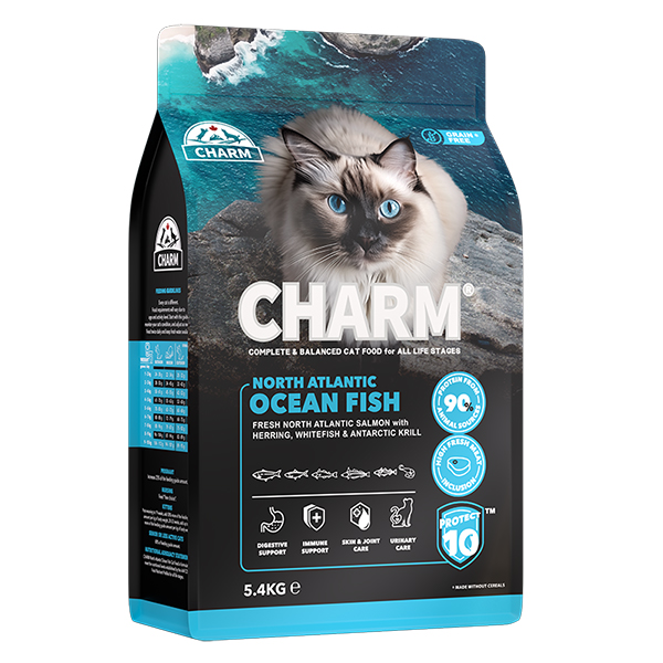 Charm North Atlantic Ocean Fish ЧАРМ ПІВНІЧНОАТЛАНТИЧНА РИБА сухий беззерновий холістик корм для котів