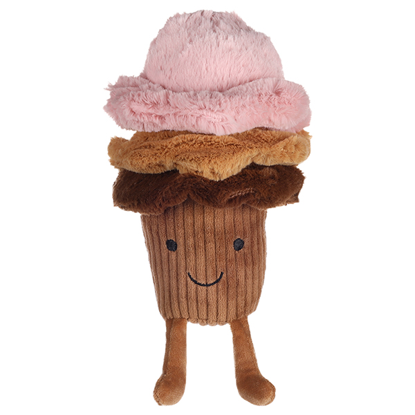 Flamingo Leka Ice Cream ФЛАМІНГО МОРОЗИВО шурхотлива іграшка з пищалкою для собак