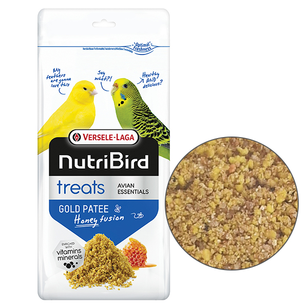 Versele-Laga NutriBird Gold Patee Honey Fusion НУТРІБЕРД ГОЛД ПАТІ ХАНІ ФЬЮЖН яєчний корм з медом для птахів