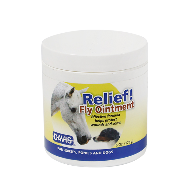 Davis Relief! Fly Ointment ДЕВІС РЕЛІФ мазь від мух для собак і коней