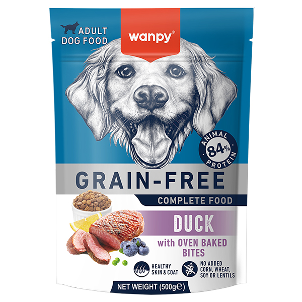 Wanpy Grain Free Duck ВАНПІ КАЧКА ДЛЯ СОБАК сухий повнораціонний беззерновий корм для собак