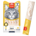 Wanpy Creamy Lickable Treats Senior Chicken & Liver ВАНПІ КУРКА З ПЕЧІНКОЮ ДЛЯ ЛІТНІХ КОТІВ рідкі ласощі з лактобактеріями та глюкозаміном, 14гх5од.