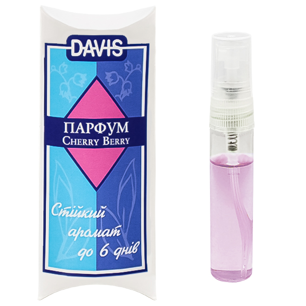 Davis «Cherry Berry» ДЕВІС ЧЕРРІ БЕРРІ духи парфум для собак, спрей