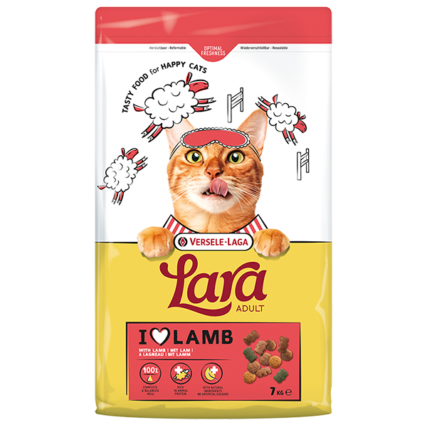 Lara Adult with Lamb ЛАРА ЯГНЯ сухий преміум корм для котів