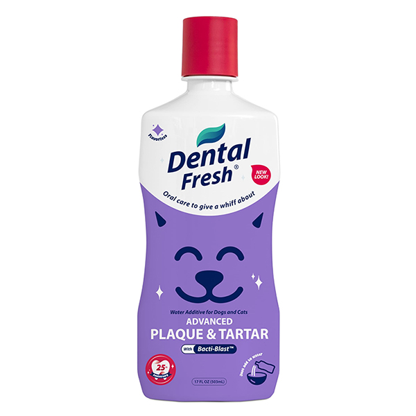 SynergyLabs Dental Fresh Advanced Plaque & Tartar СИНЕРДЖІ ЛАБС СВІЖІСТЬ ЗУБІВ ЕДВАНСЕД добавка до води проти зубного нальоту і запаху з пащі собак і котів