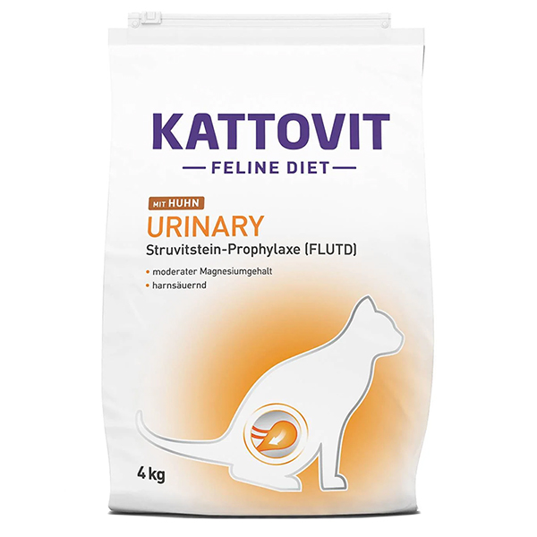Kattovit Veterinary Urinary mit Huhn КАТТОВІТ УРІНАРІ КУРКА дієтичний сухий корм для котів із захворюваннями нижніх сечовивідних шляхів